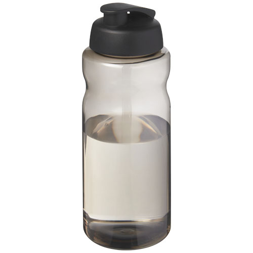 Bidon publicitaire 1L Ocean Plastic H2O Active® Charbon et Noir